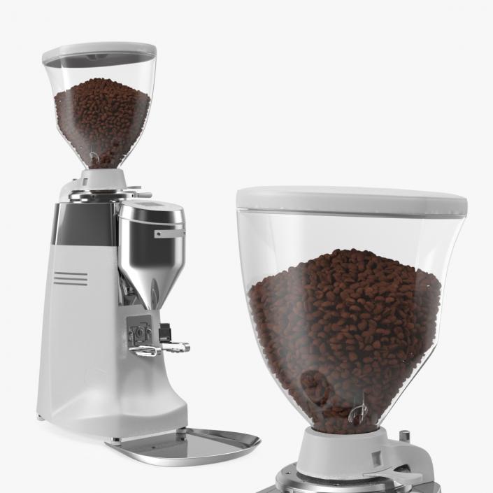 3D model Automatic Grinder with Coffee Beans