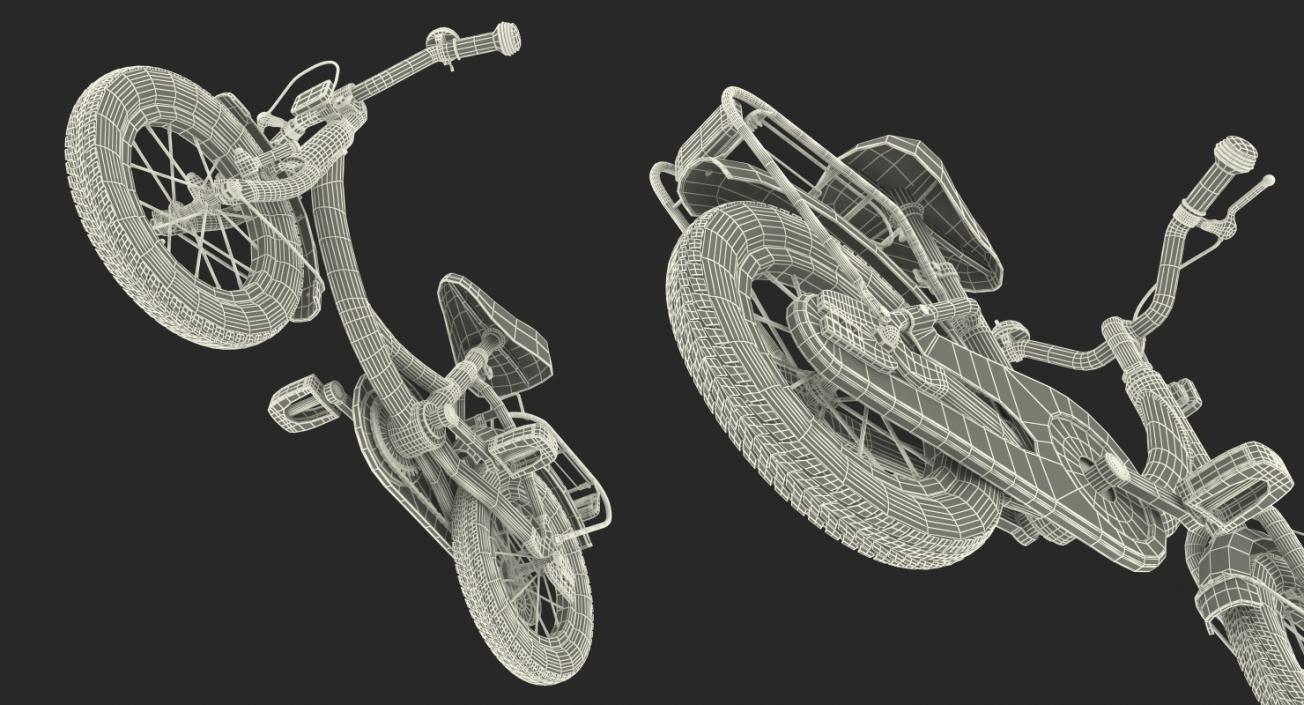 Kids Bike 3D model