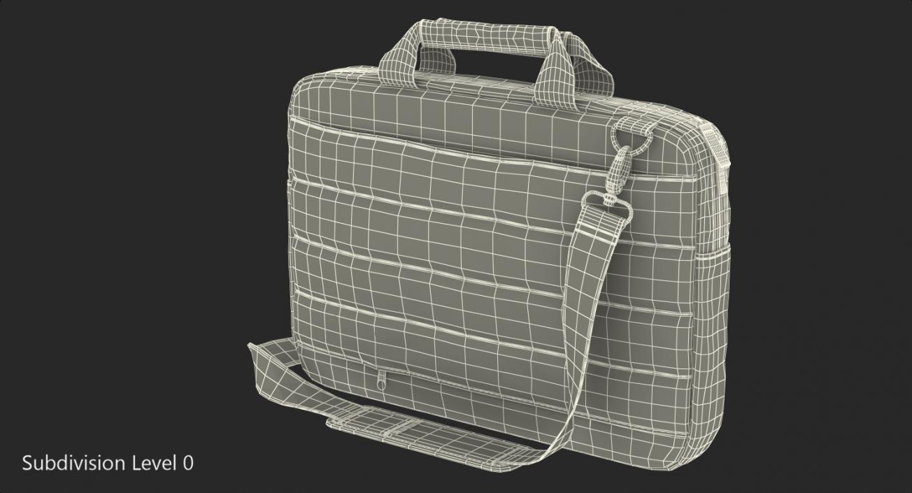 3D Laptop Carrying Case with Pockets model