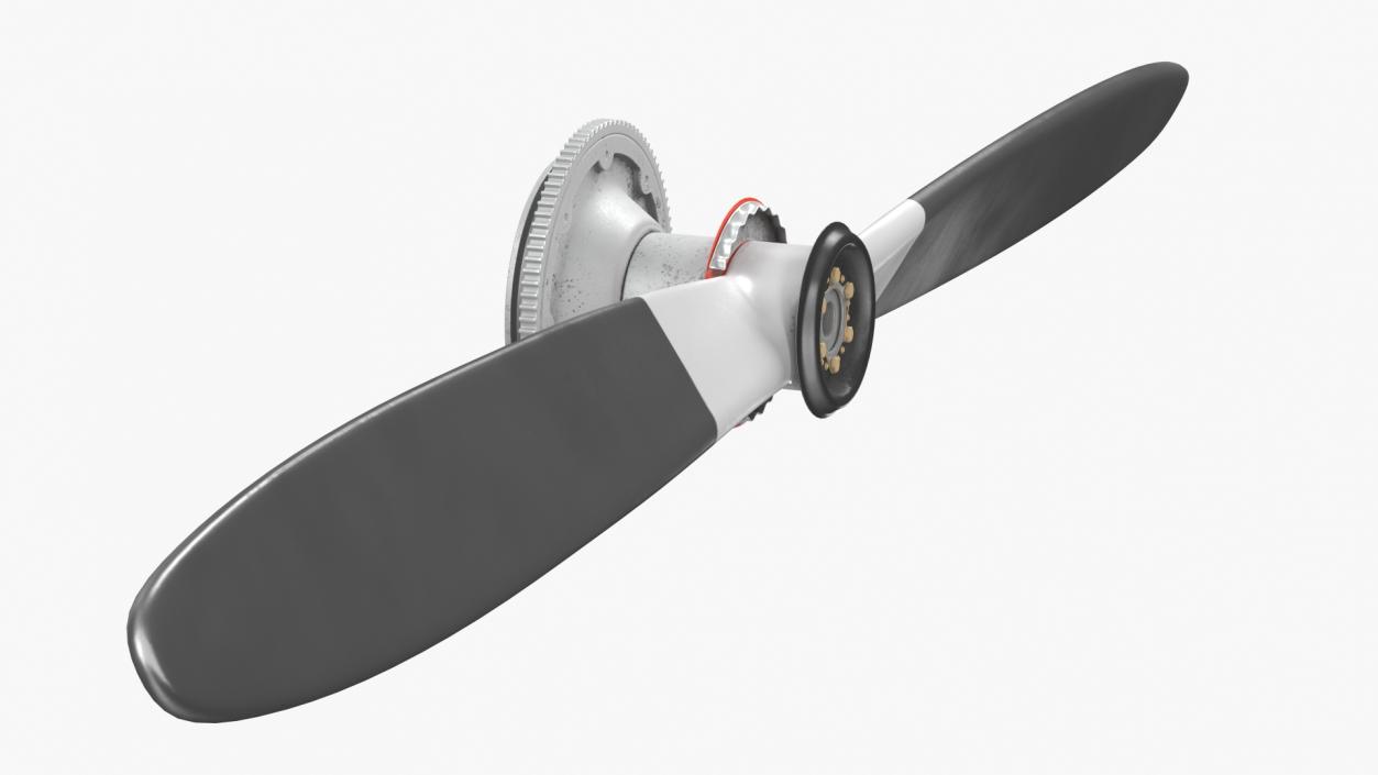 Airplane Propeller Two Blades 3D model