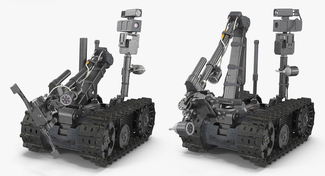 Sapper Robot Rigged 3D model