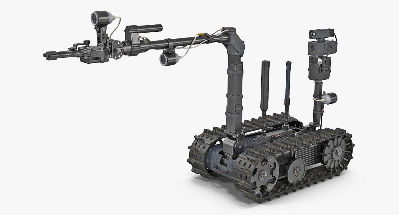Sapper Robot Rigged 3D model