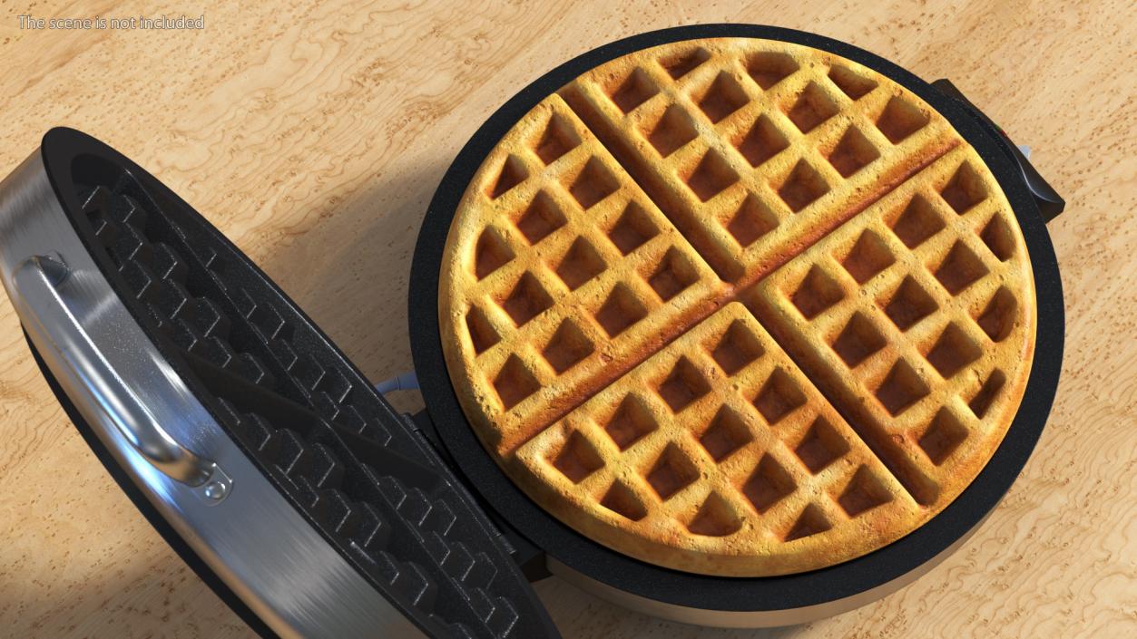 Round Waffle 3D
