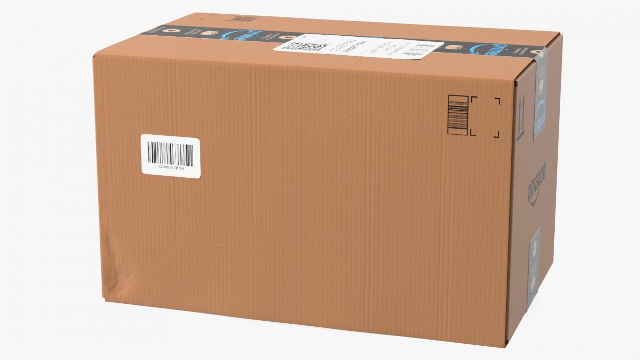 Amazon Parcels Box 41x26x26 3D