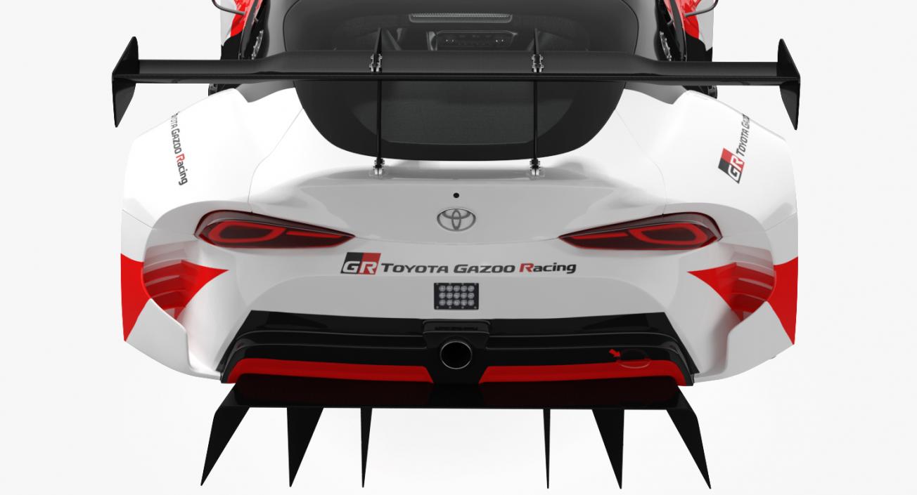 Toyota Supra GR Racing Concept Rigged 3D