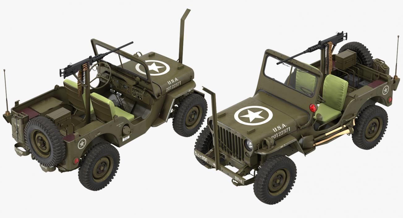 Jeep Willys MB 3D model
