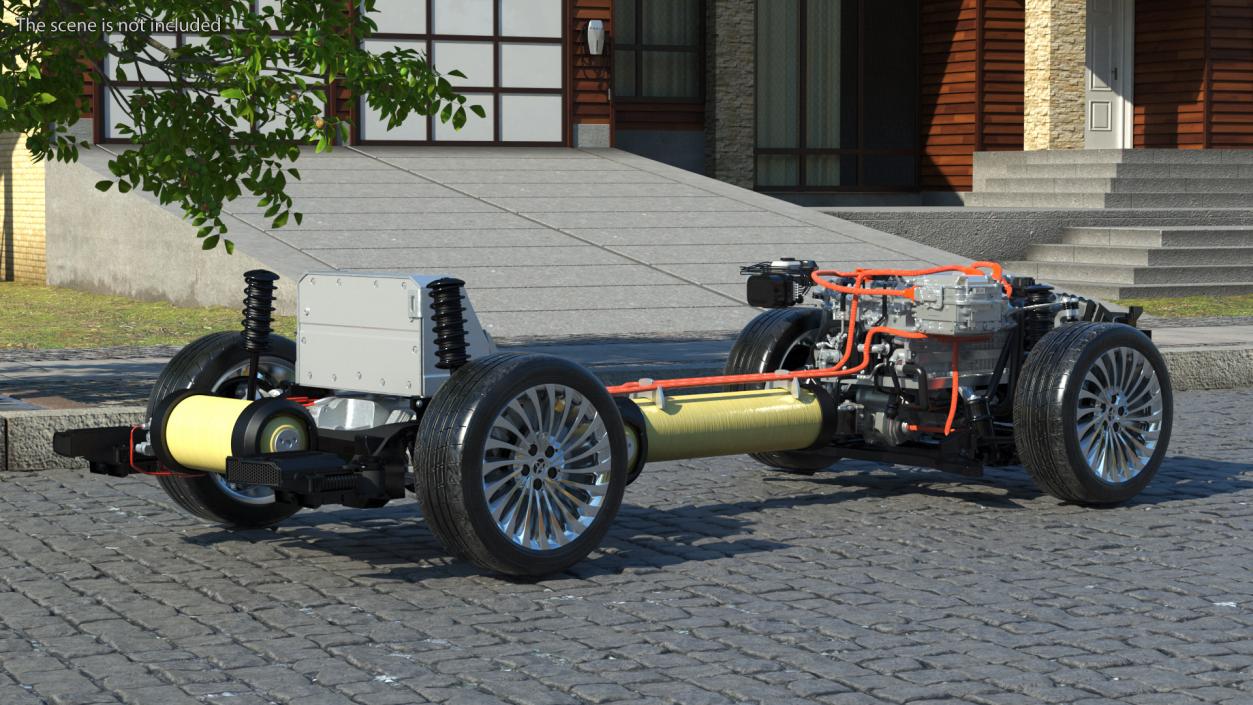 3D model Hydrogen Car Chassis