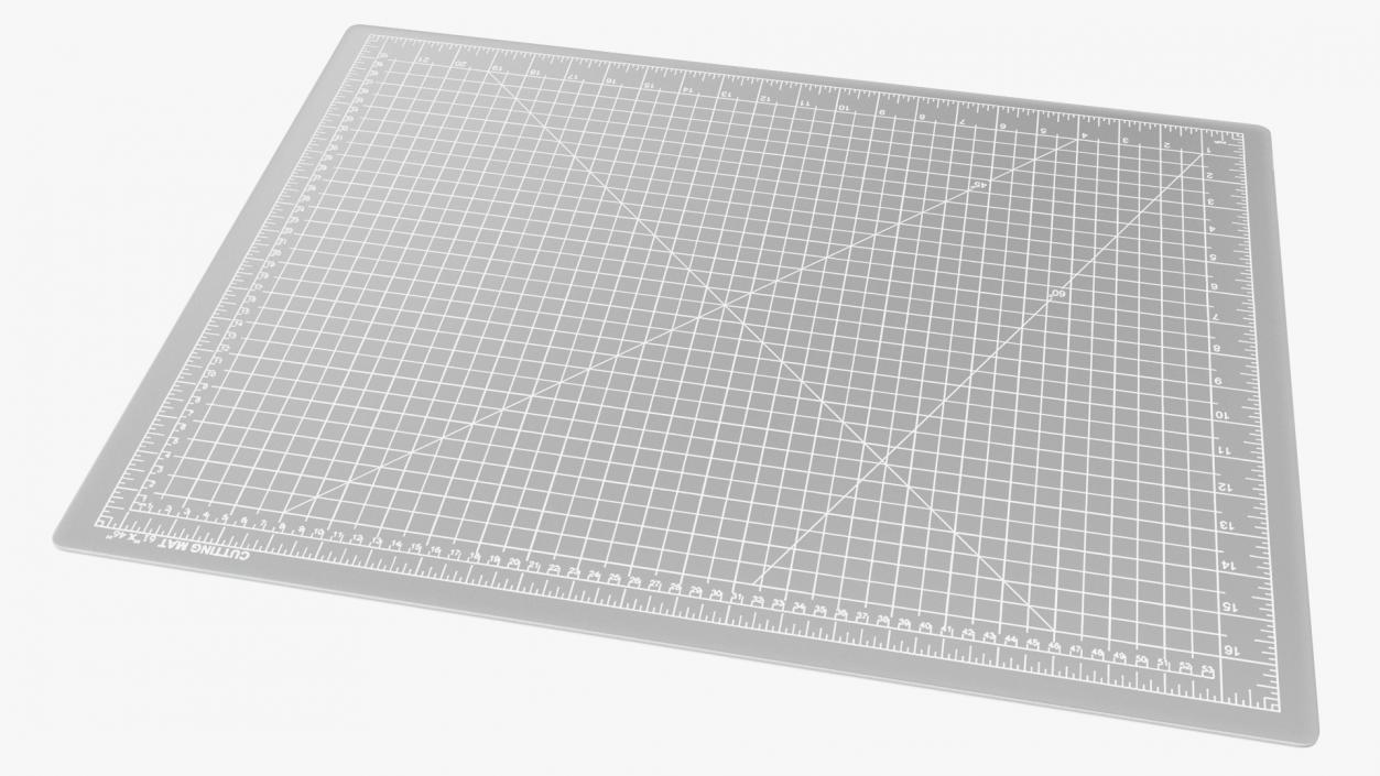 3D Self-Healing Cutting Mat Transparent