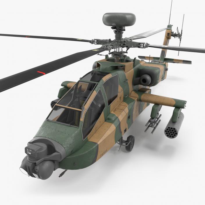 AH-64D Apache Longbow Japan 3D