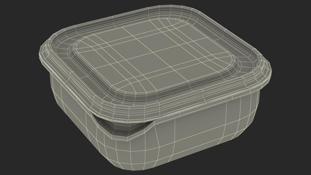 3D model Plastic Food Storage Containers Set