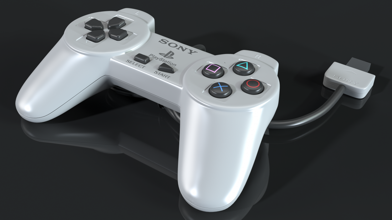3D model Sony Playstation Classic Controller