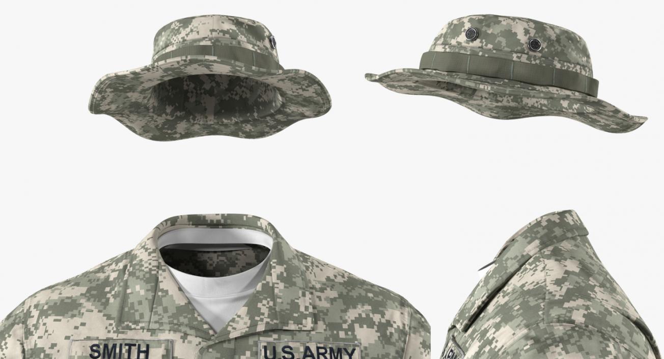 US Army Combat Uniform 3D