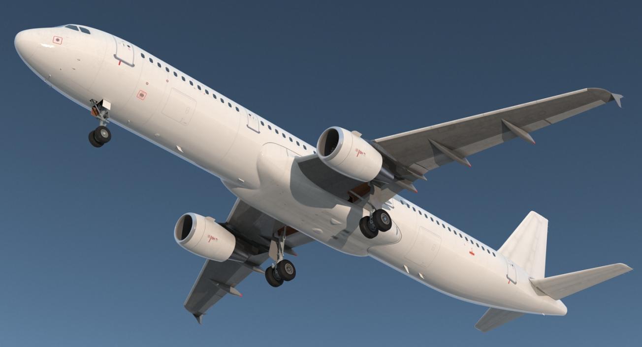 Airbus A321 Generic 3D model