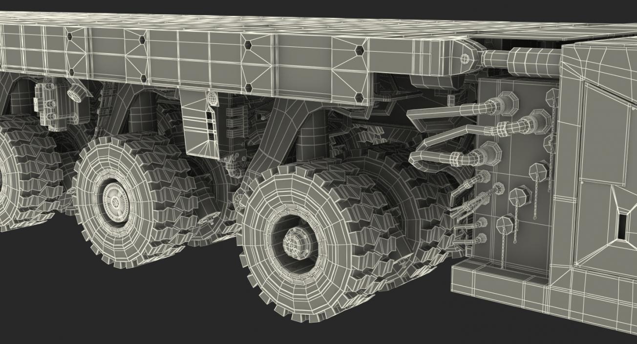 Mammoet Self-Propelled Modular Transporter 3D
