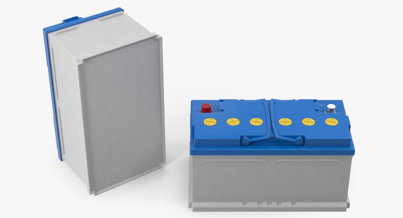 3D model Batteries Collection