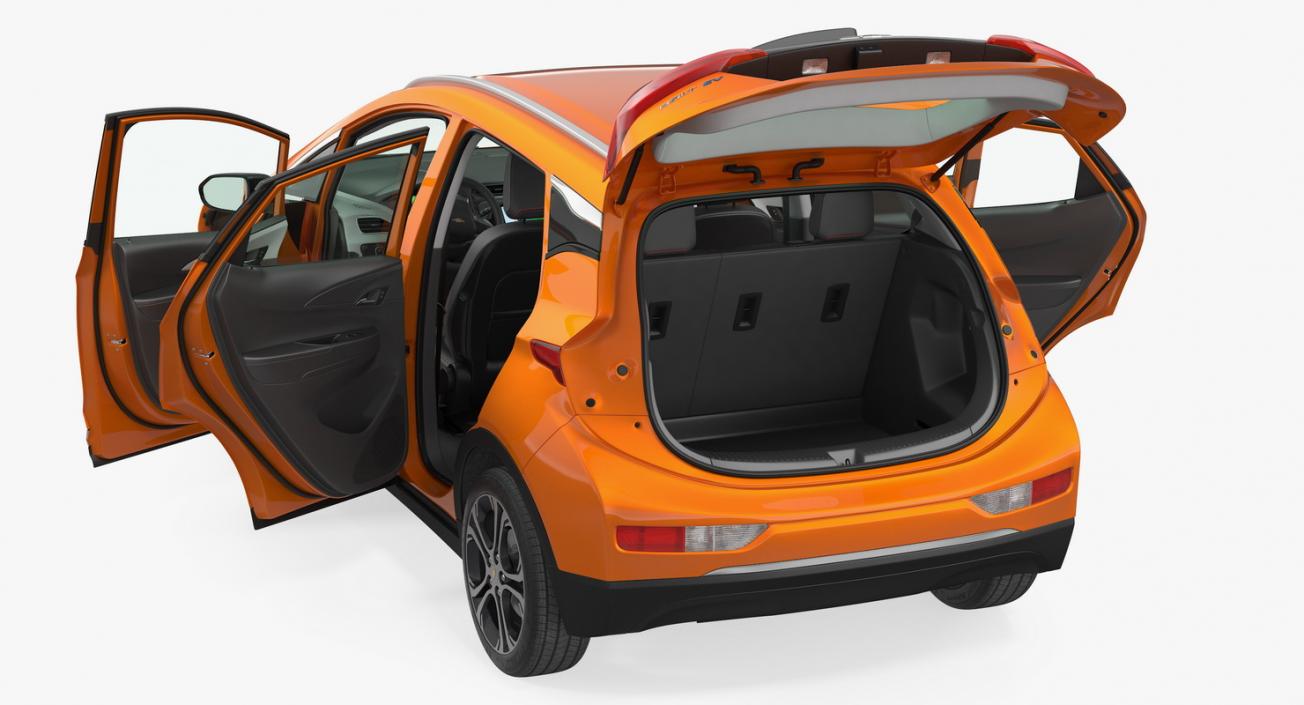 Chevrolet Bolt EV 2018 Rigged 3D model
