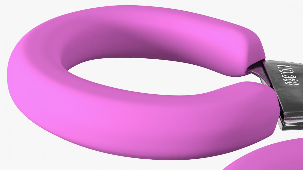 Pink Handcuffs 3D model