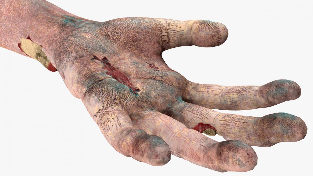 3D Zombie Hand