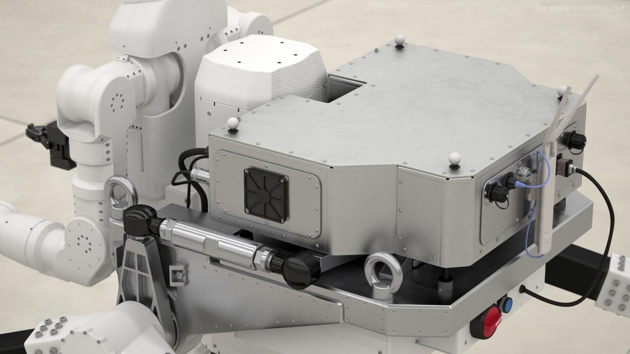 3D model GITAI R1 Lunar Robotic Rover Rigged