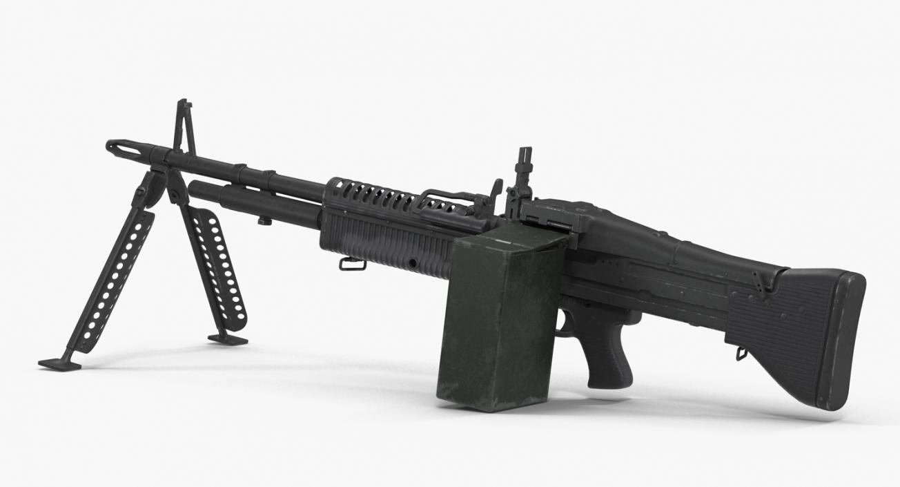3D model M60 Machine Gun