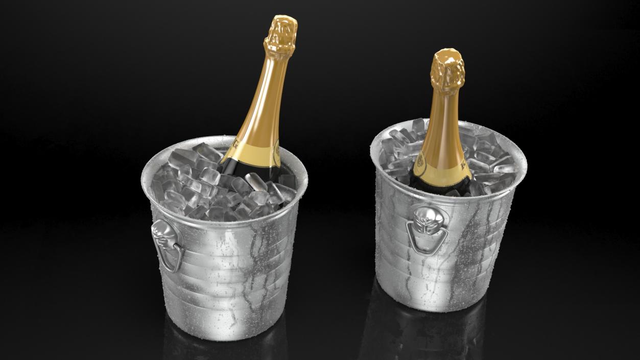 3D model Ice Bucket Champagne