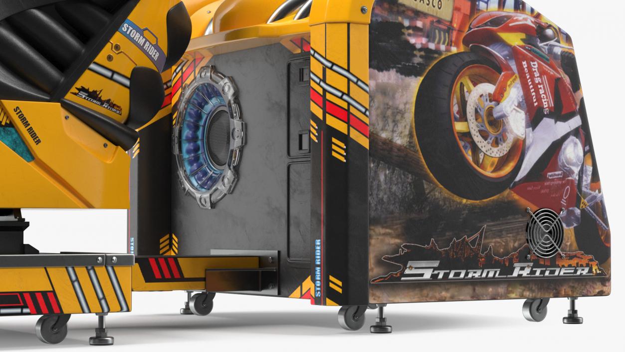 3D Storm Riders Motorcycle Racing Arcade Game Off