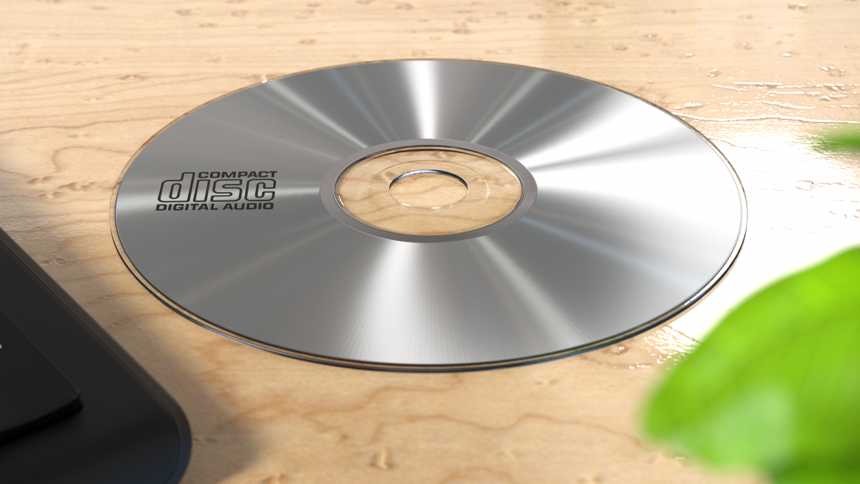 3D model Compact Disc CD