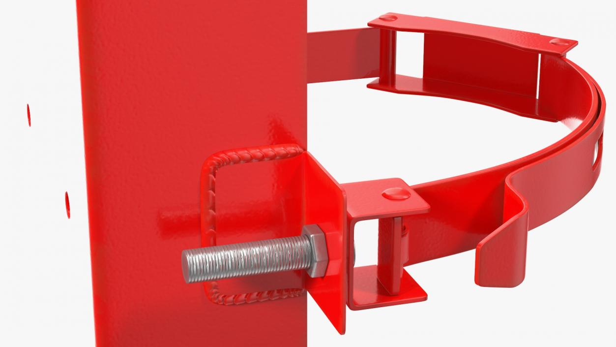 Mount for Fire Extinguisher 3D