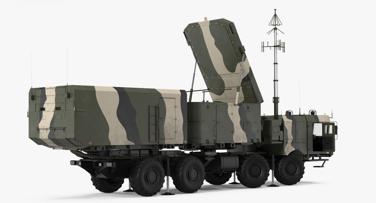 Mobile Radar Station 96L6 Hight Altitude Detector for S 400 3D model
