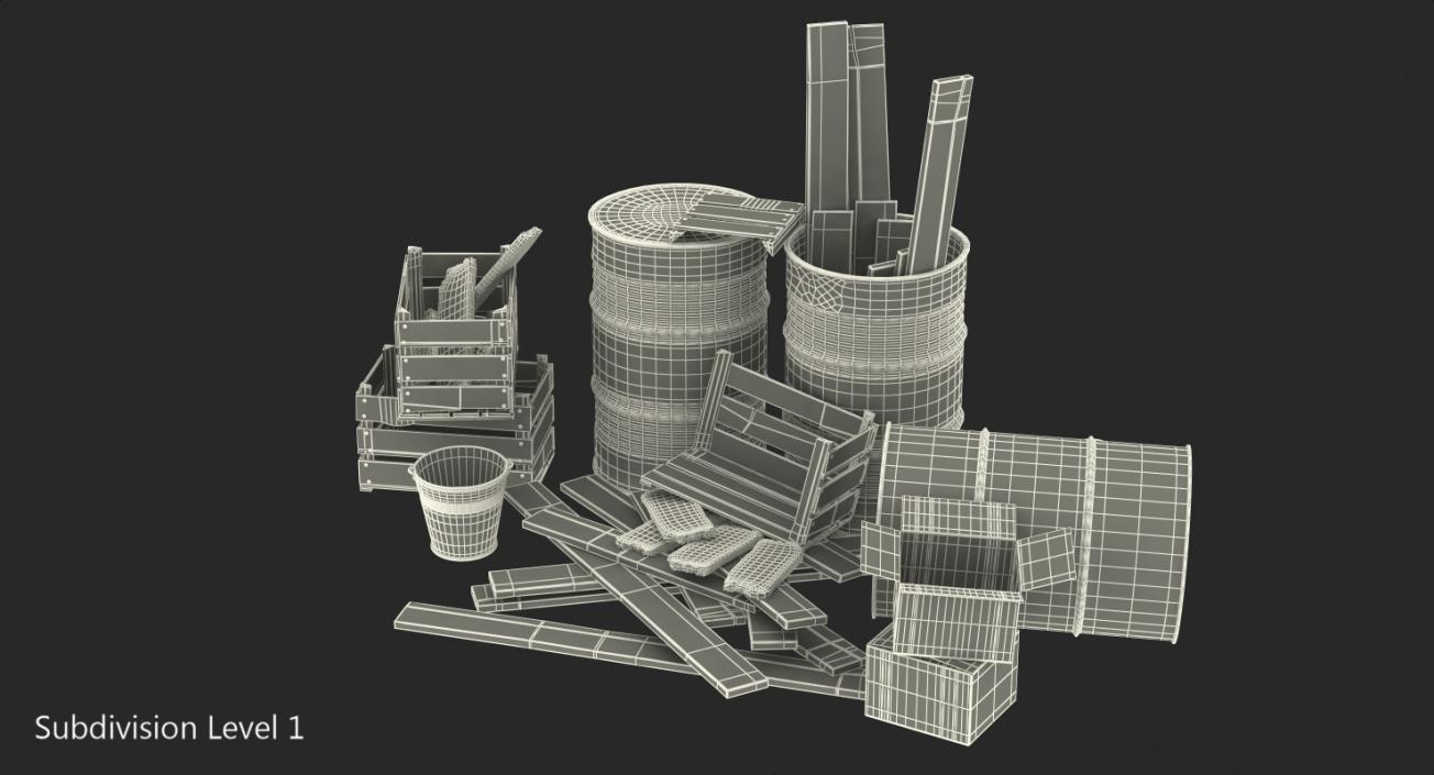 Industrial Debris 3D