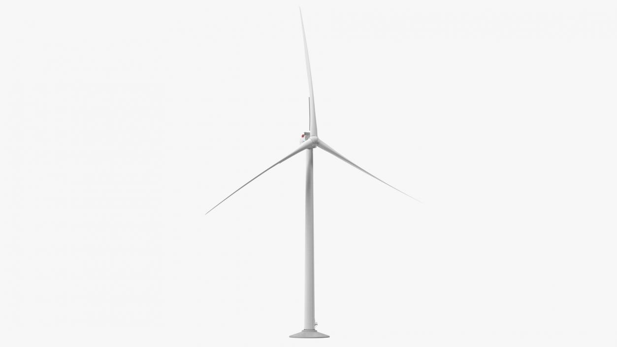 3D General Electric Haliade-X Offshore Wind Turbine model
