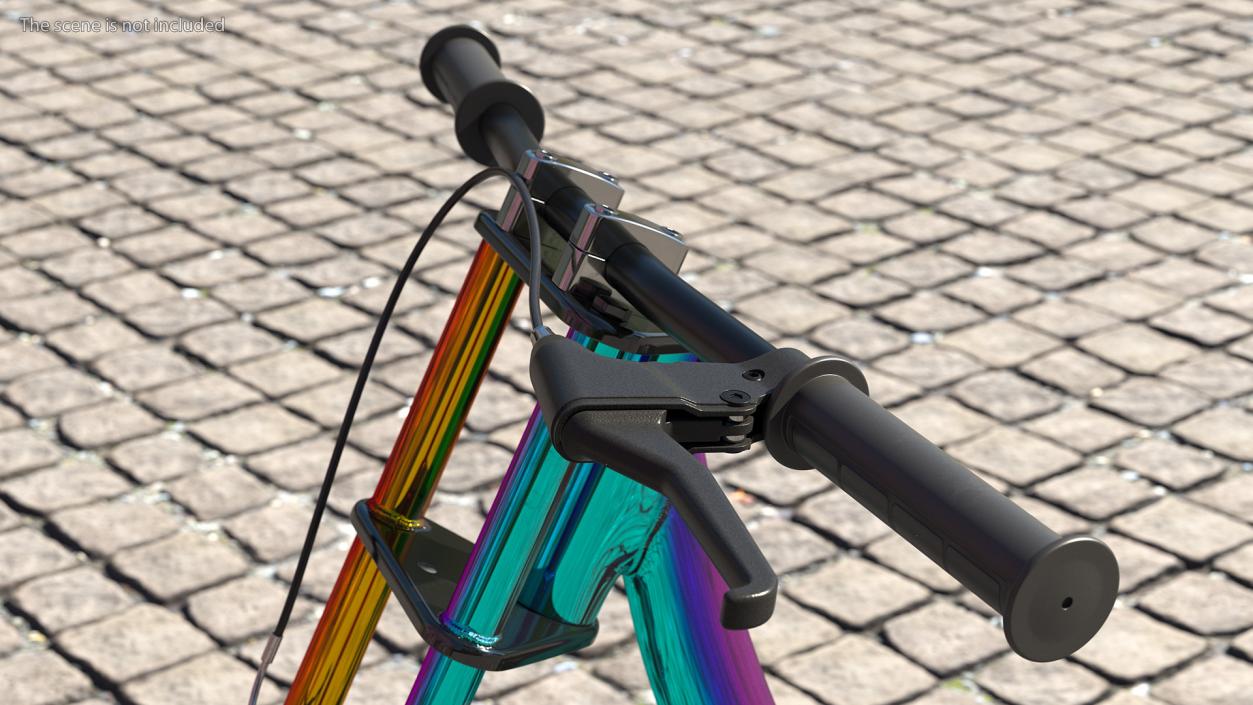 3D Razor DXT Drift Trike Colored Chrome