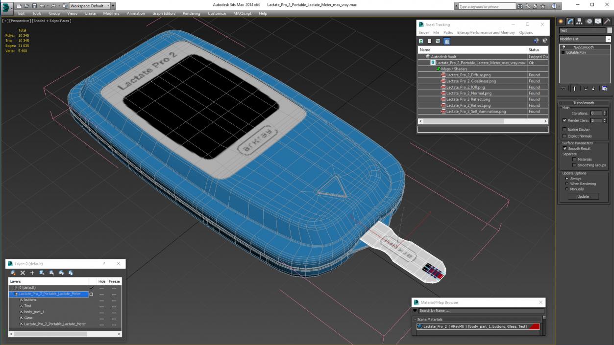 3D Lactate Pro 2 Portable Lactate Meter