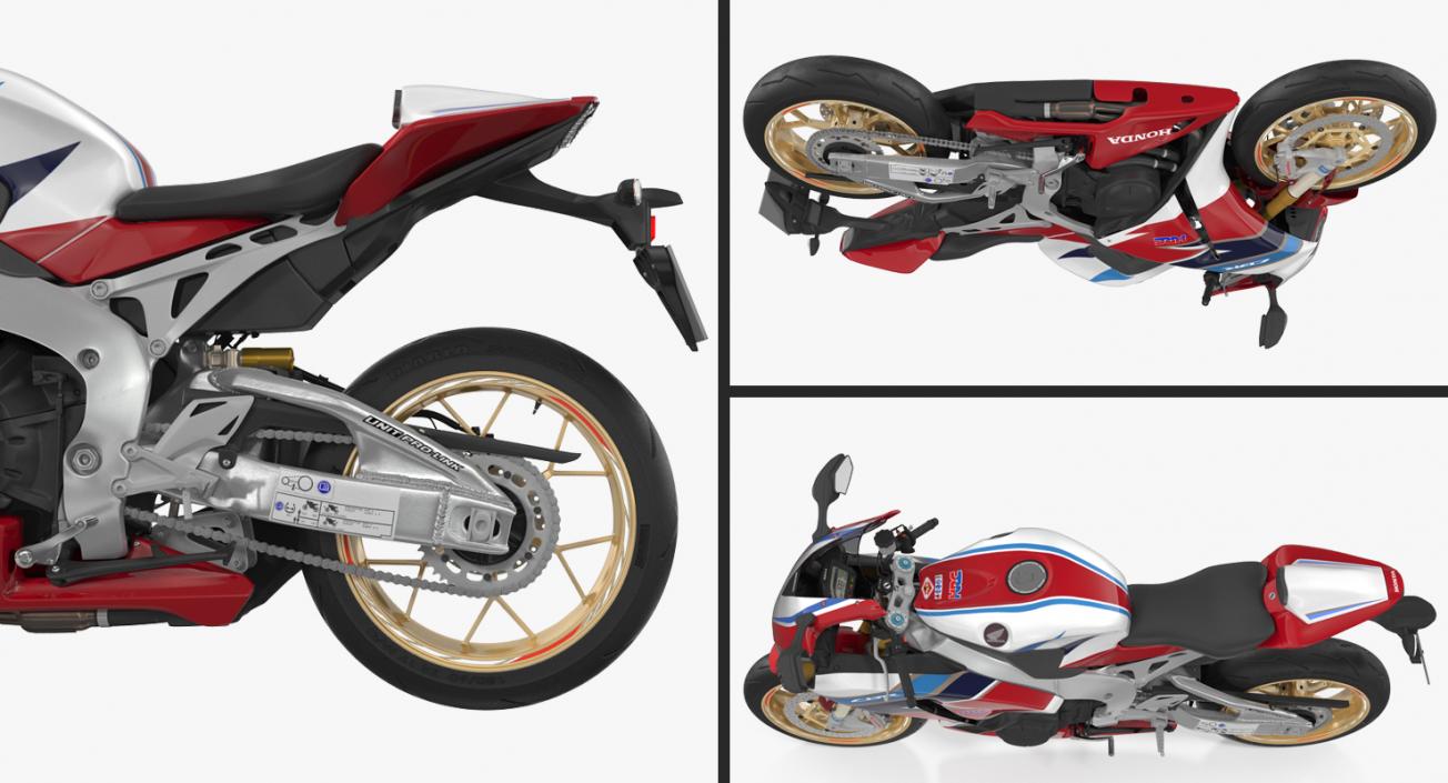 3D Honda CBR 1000RR Fireblade 2016