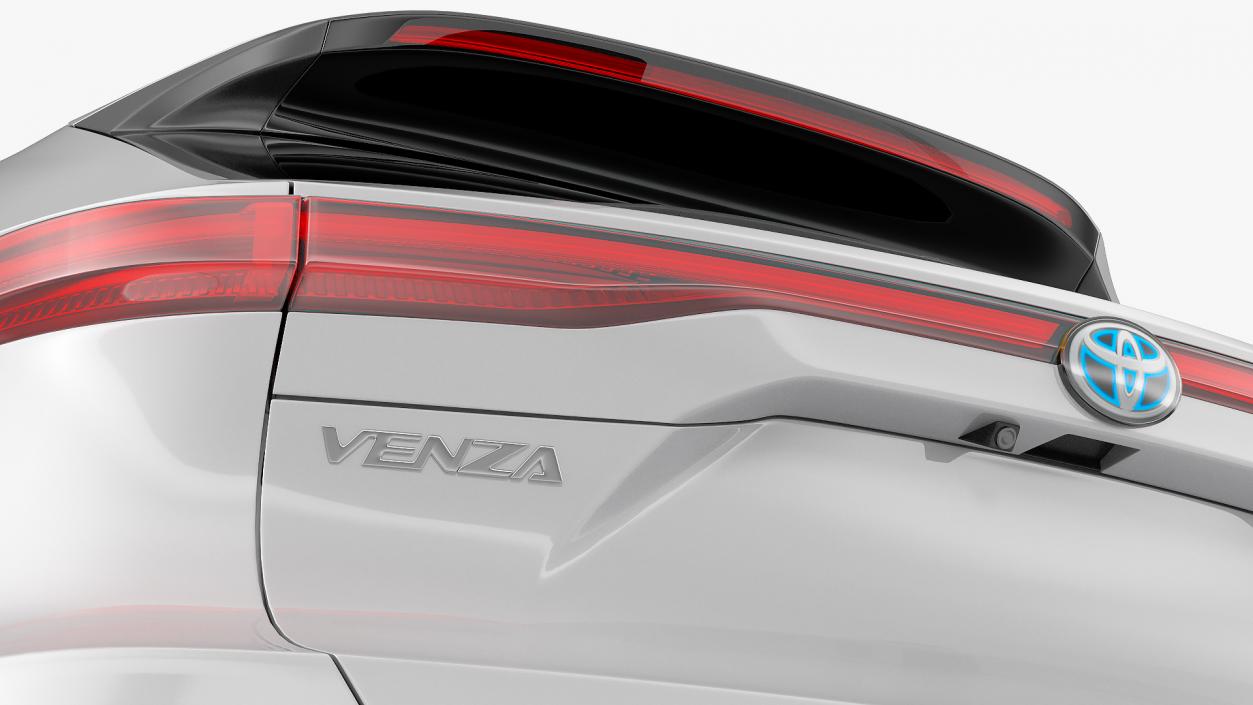 3D Hybrid SUV Toyota Venza model