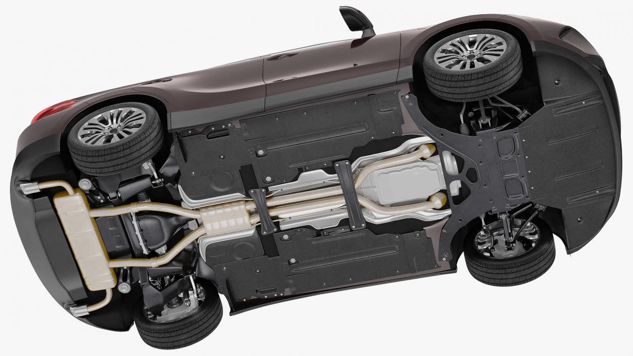 3D model Hybrid SUV