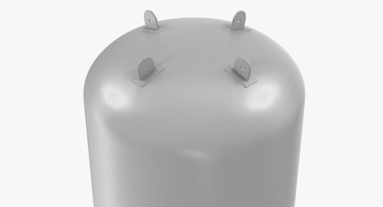 CNG and LNG Fuel Storage Tank 3D model