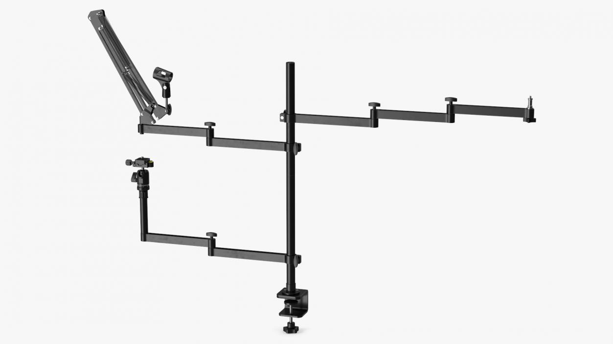 Boom Arm ULANZI Flexible Desk Mount Clamp Stand 3D