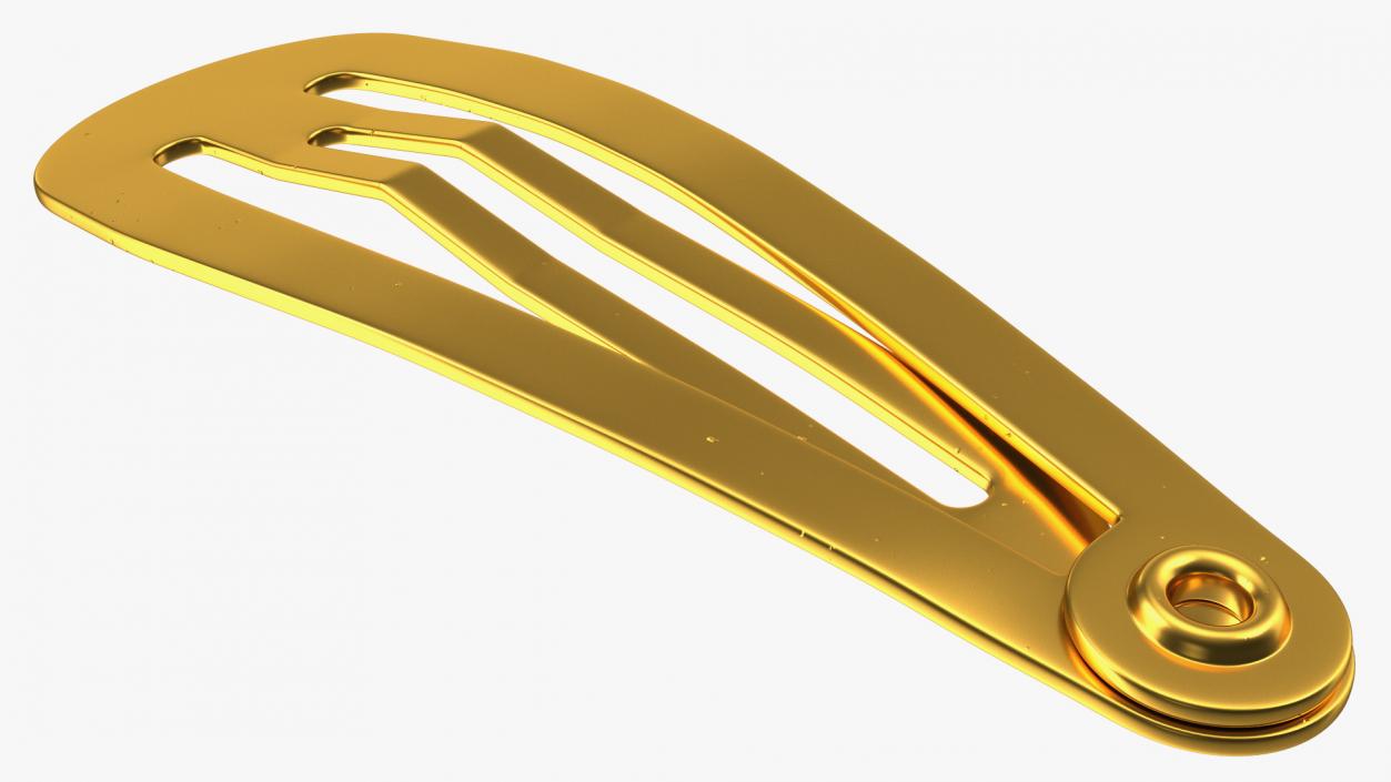 3D Hairpin Set Gold