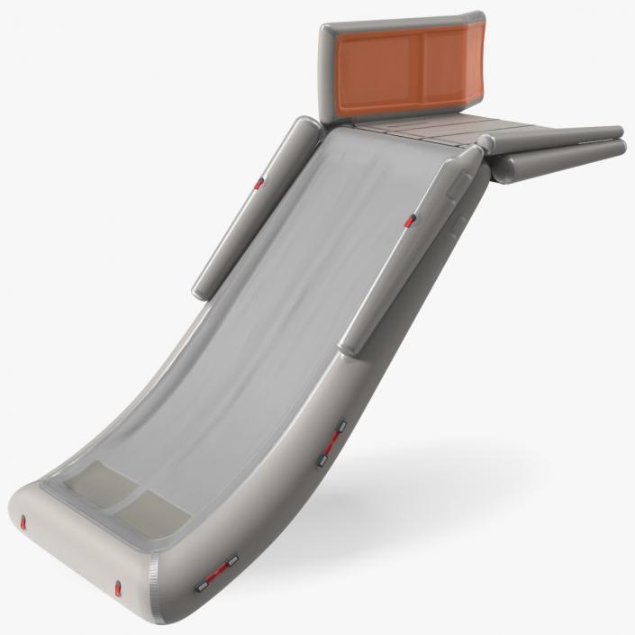Inflatable Evacuation Slide Wing 3D