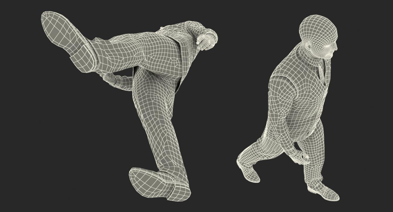 3D Port Engineer Walking Pose