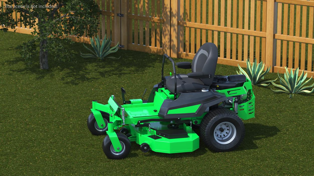 3D model Zero Turn Lawn Mower Generic Rigged