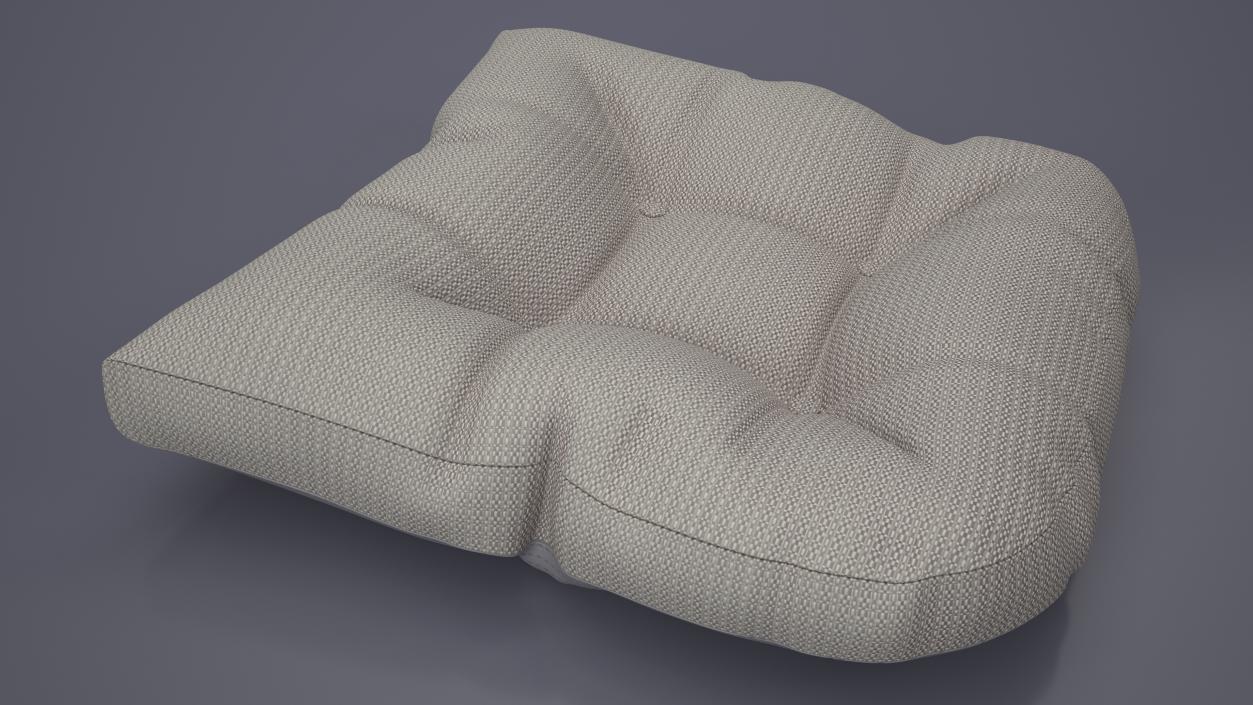 Chair Pad Gray 3D model
