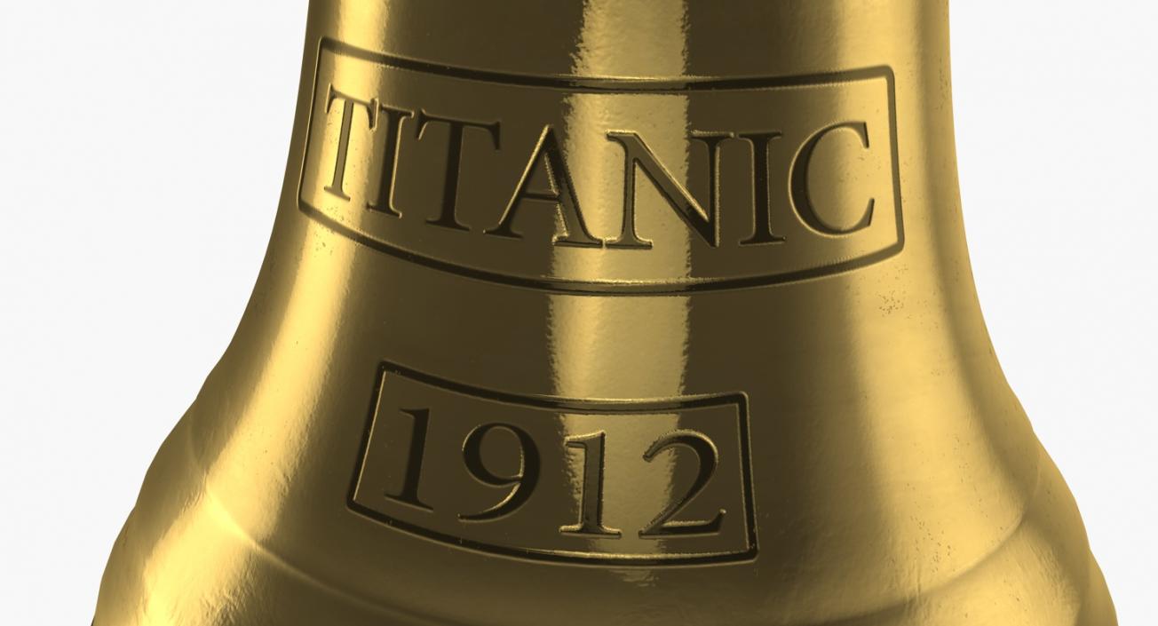 Titanic Bronze Bell 3D model