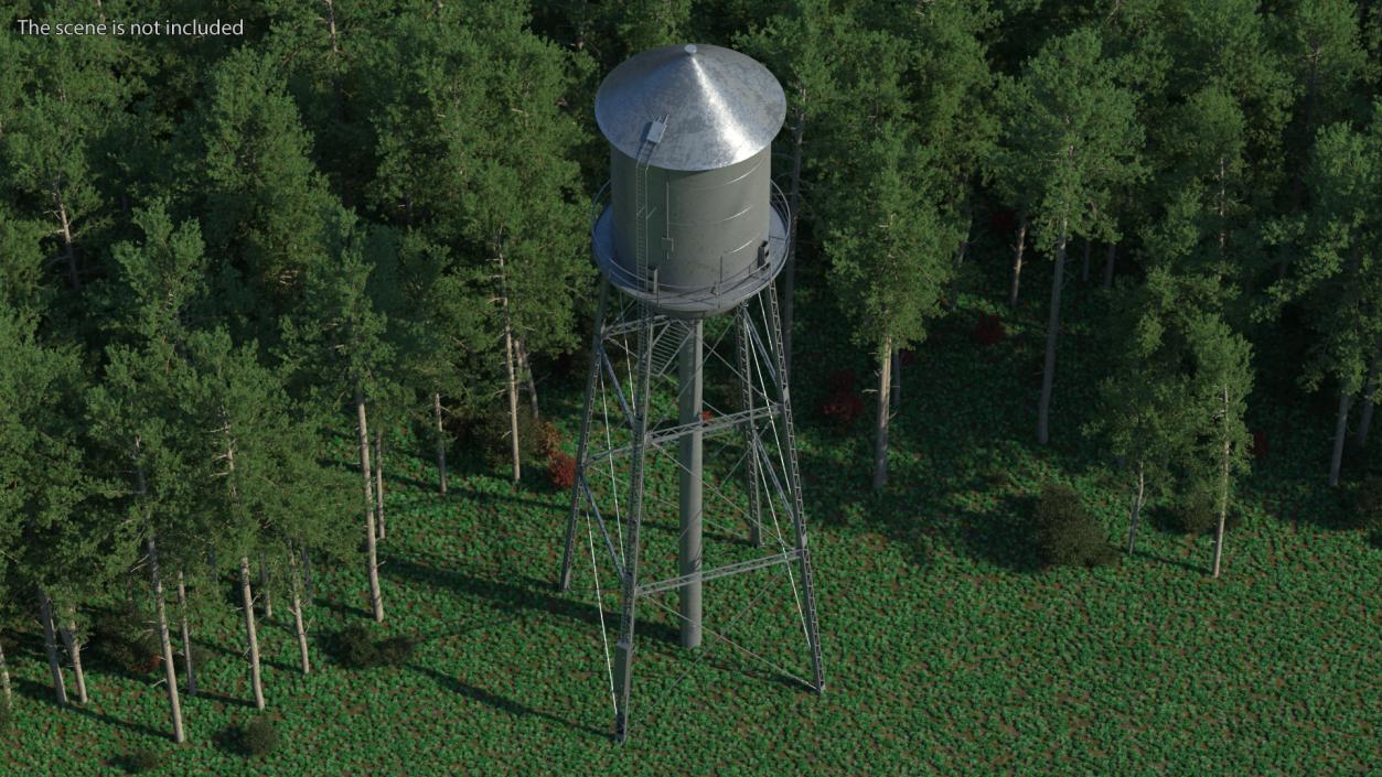 3D model Old Water Tower