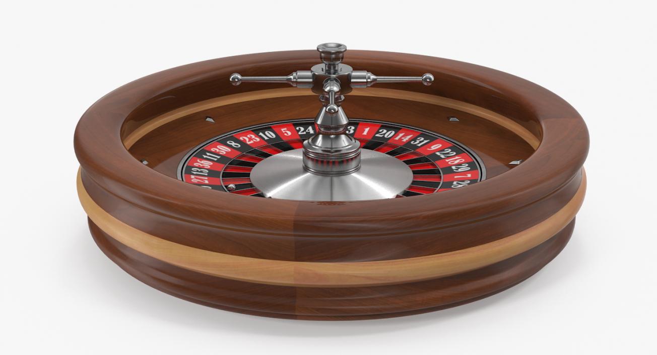 Roulette Wheel 3D model