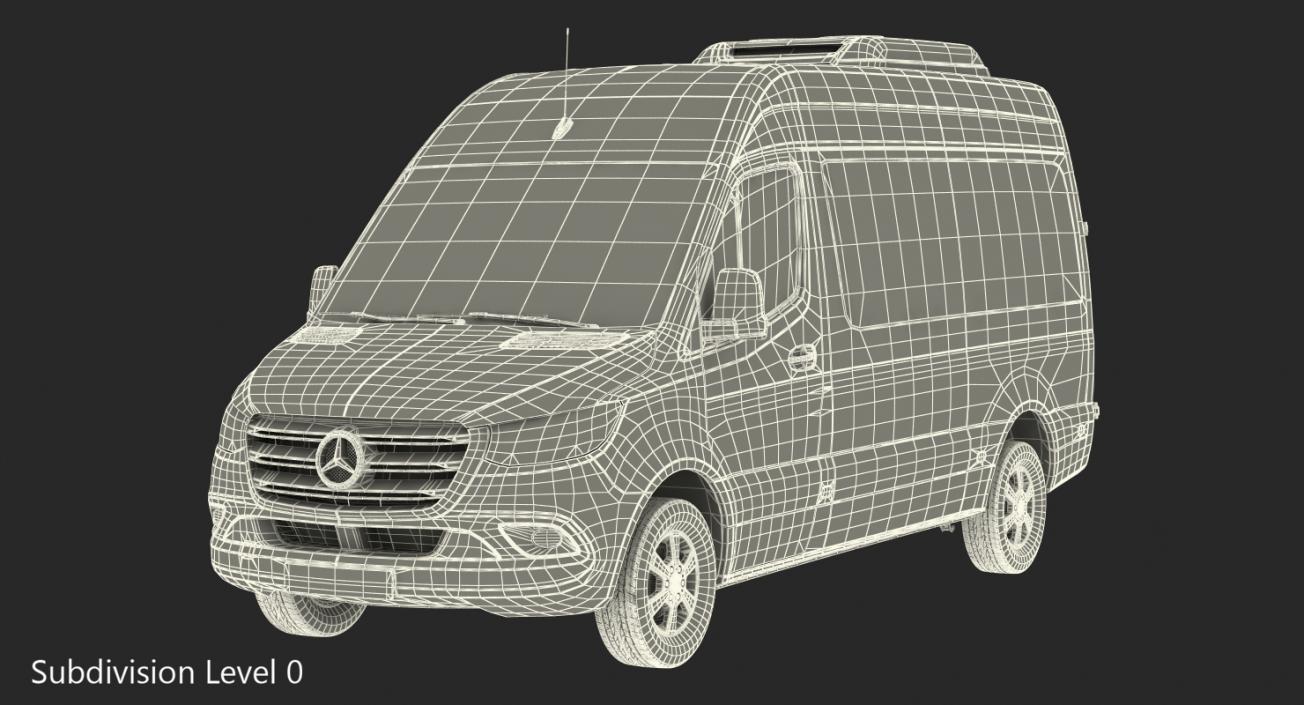 Mercedes Sprinter Tourer 2019 3D model