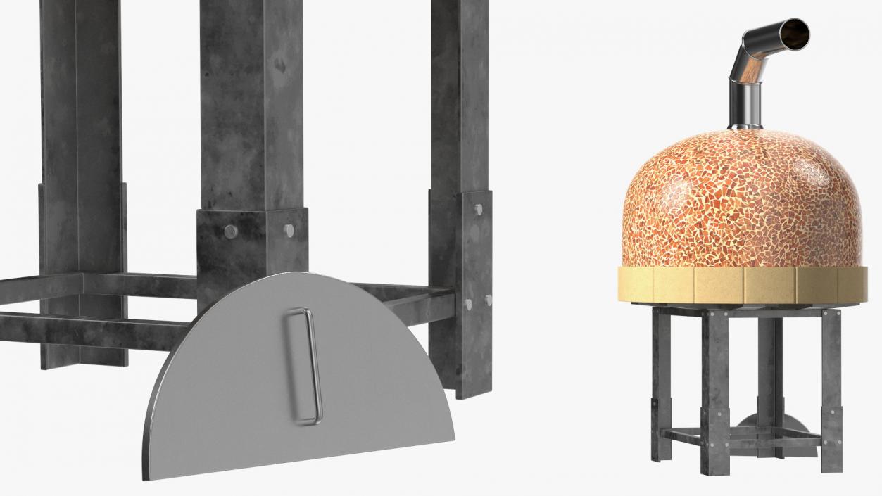 Traditional Pizza Oven ASTerm 3D model