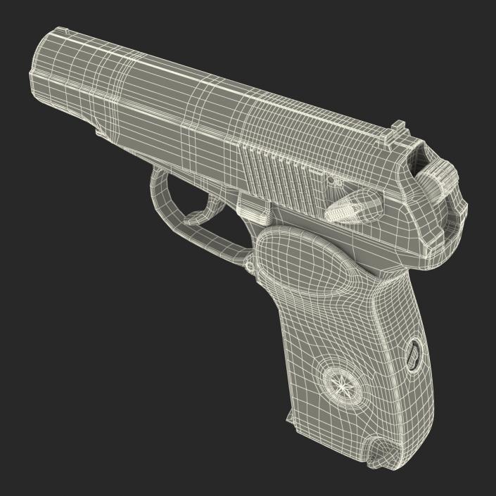 Makarov PM Pistol 3D