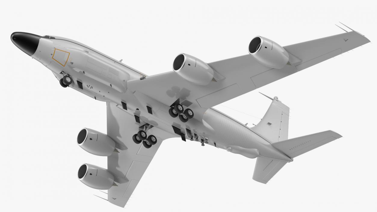3D Boeing RC-135 Large Reconnaissance Aircraft model